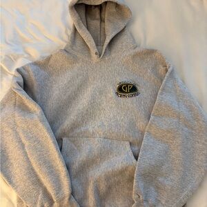 Vintage Gray Grizzly Peak Brewing Company Hoodie